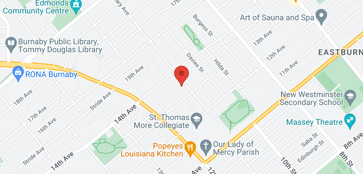 map of 7661 MARY AVENUE